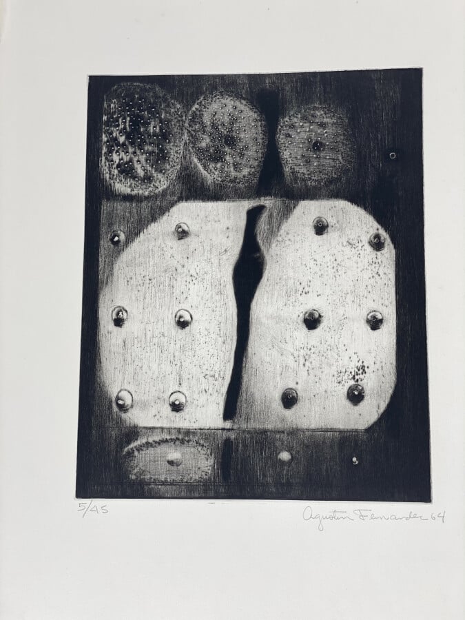Agustin FERNANDEZ (1928-2006) - Les Milles Pattes, Yvon Taillandier, 1965 - 7 p…