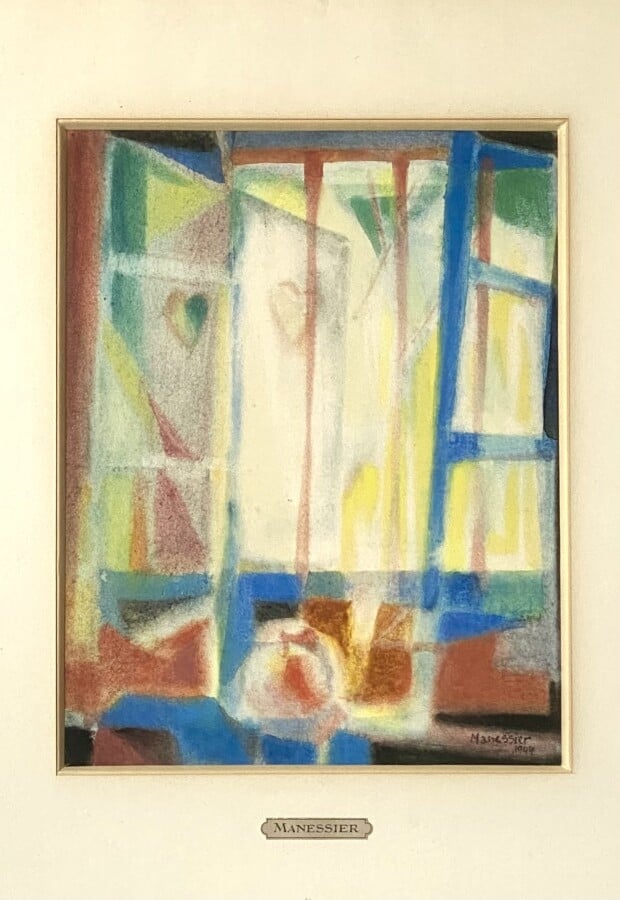 Alfred MANESSIER (1911-1993) (photo) - La fenêtre ouverte au Bignon, 1944 - Tec…