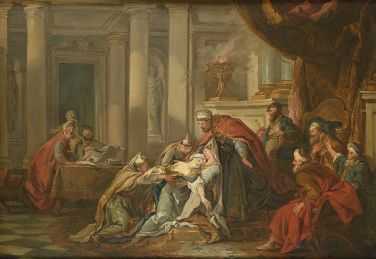 Attribué à Jean-François de TROY (Paris, 1679 Rome, 1752) - L'Evanouissement d'…