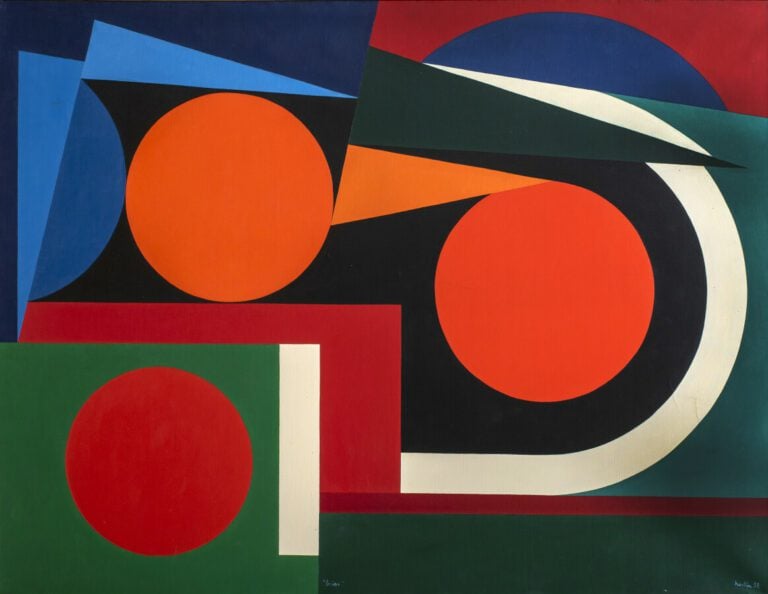 Auguste HERBIN (1882-1960) - Brise, 1958, - Huile sur toile, signée et datée en…