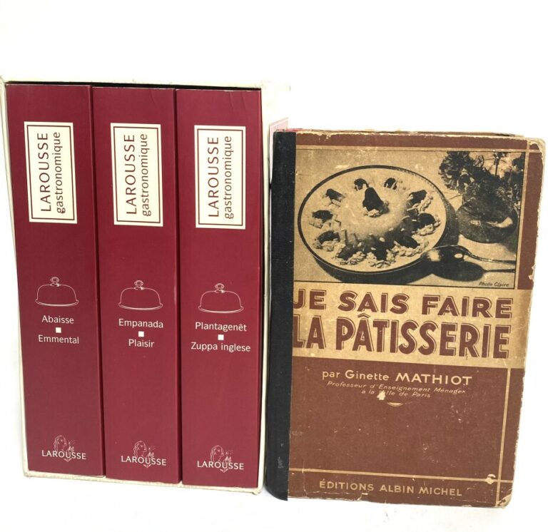 Coffret Larousse gastronomique (3 volumes) Robuchon + " Je sais faire la pâtiss…