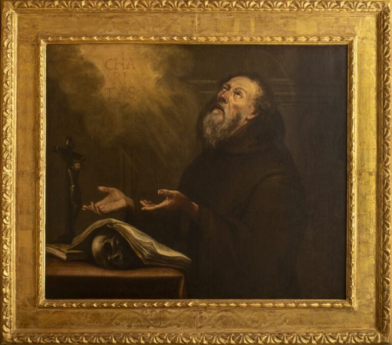 Ecole espagnole du XVIIème suiveur de Jusepe RIBERA - Saint Jérôme dans le dése…