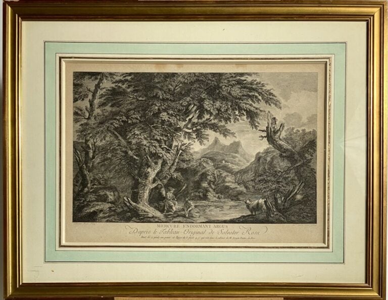 Ensemble de 7 gravures diverses : "Jeune mariée", Squero Venise", "Jeune page",…
