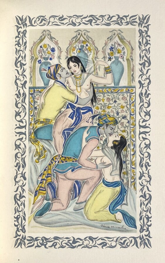 (Génia MINACHE)(1907-1972) - Vatsayana, Kama Sutra, Aux Editions de Fleuve, Lyo…