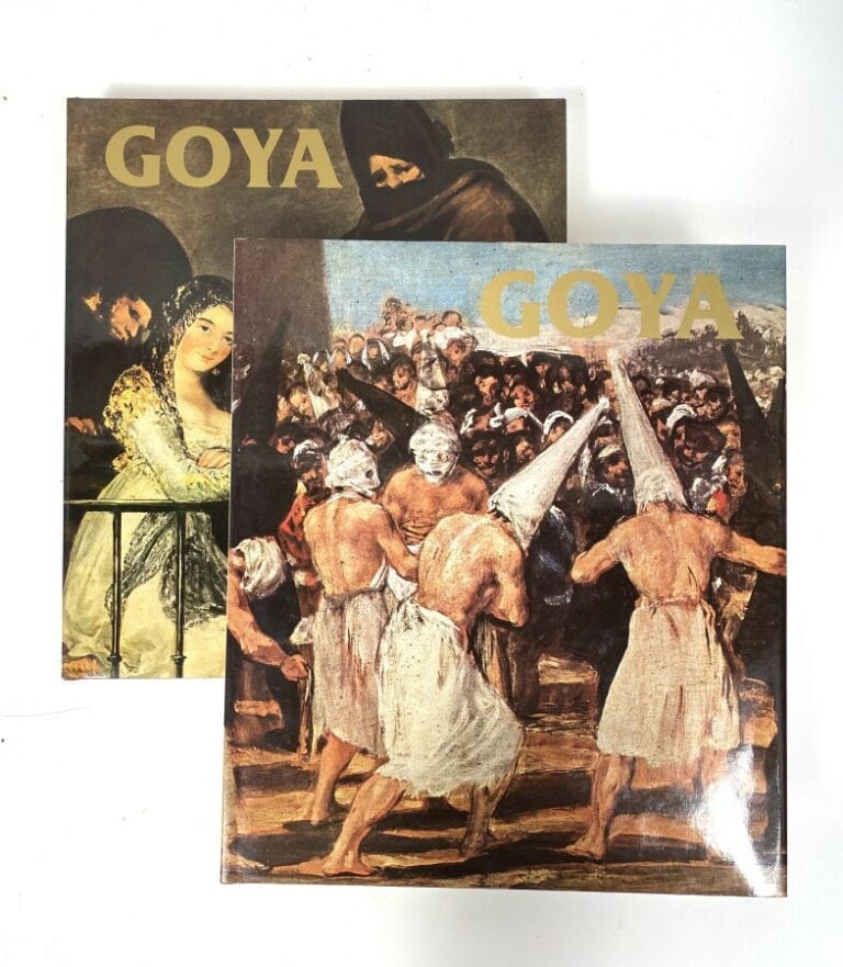 GOYA. BIOGRAPHIE, ÉTUDE ANALYTIQUE ET CATALOGUE DE SES PEINTURES. - JOSÉ GUDIOL…