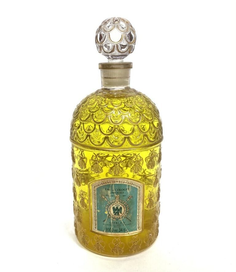 GUERLAIN - Eau de cologne du coq (x2), Eau de cologne Impériale - Lot de 3 flac…