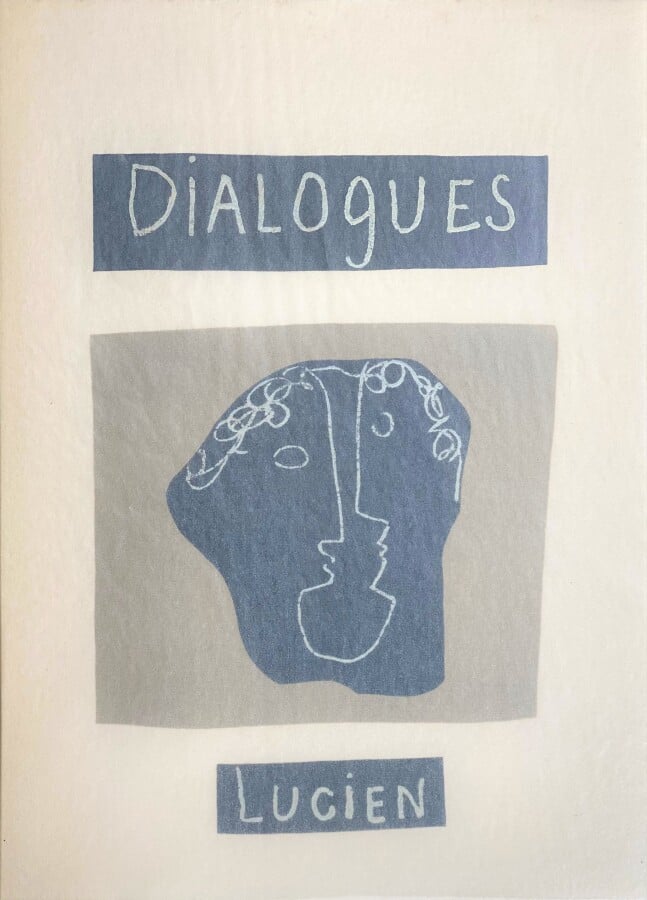 (Henri LAURENS) (1885-1954) - - Lucien de Samosate , Dialogues. gravures sur bo…