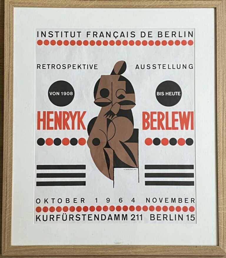 Henryk BERLEWI (1894-1967) - Henryk Berlewi, exposition retrospective à l'Insti…