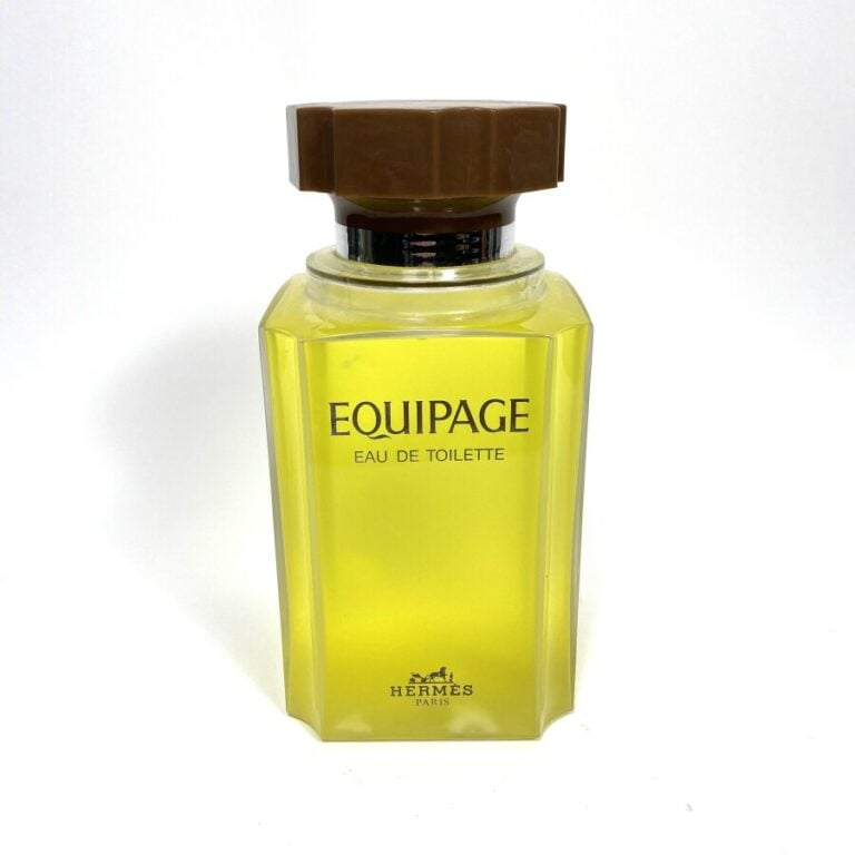 HERMES - Equipage - Flacon géant factice - Hauteur : 30 cm