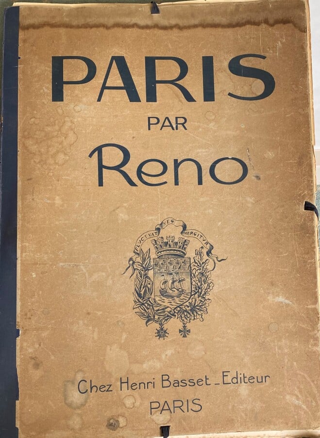 Irène RÉNO (Irena Hassenberg) (1883-1953) - Paris - Ensemble de 9 lithographies…
