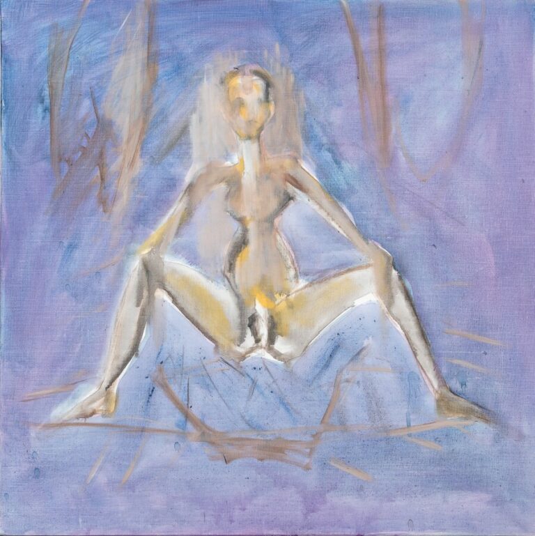 Jean BRISSON-DUVAL (1931-1999) - Vénus - Huile sur toile, signée au dos - 60 x…