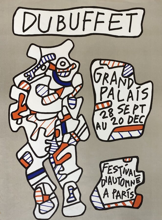 Jean DUBUFFET (1901-1985) - Gaston CHAISSAC (1910-1964) - Grand Palais, Festiva…