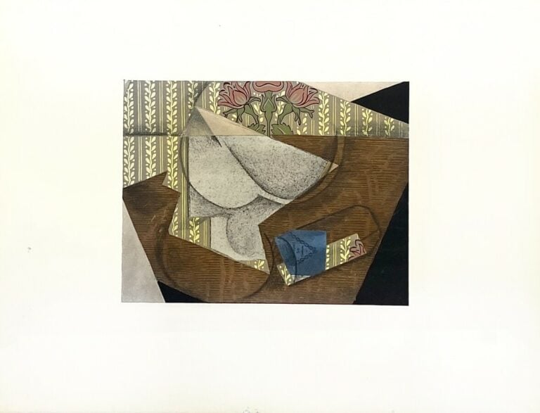 Juan GRIS (1887-1927) - Le paquet de tabac, 1933, - Pochoir en couleurs, éditio…