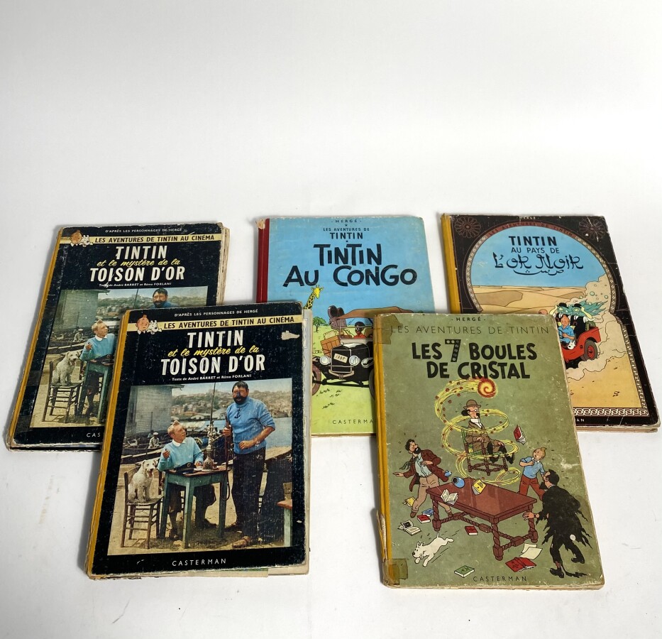 Tintin au Congo ancienne BD - Casterman