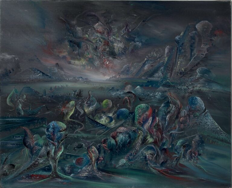 Marc JANSON (1930-) - Et vous surtout, paysage blafard de contrées dithyrambiqu…