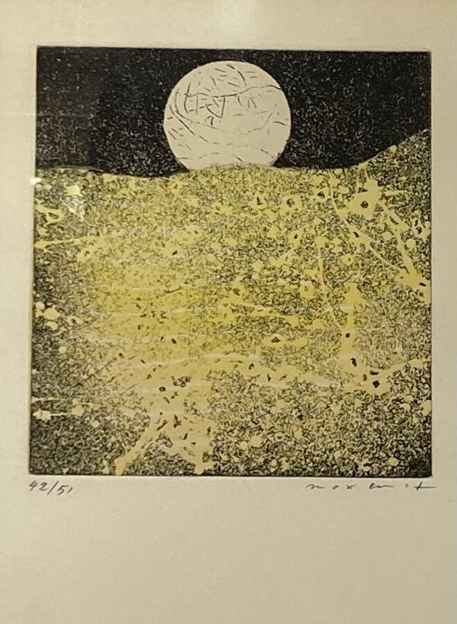 Max ERNST (1891 - 1976) - Montagne sacrée, 1963 (Spiess et Leppien 91 A) - Eau-…
