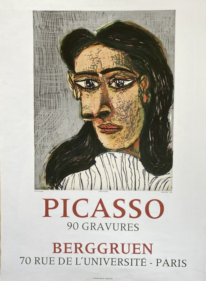 Pablo PICASSO (1881-1973) - Galerie Berggruen, Paris, 1971, Picasso 90 gravures…