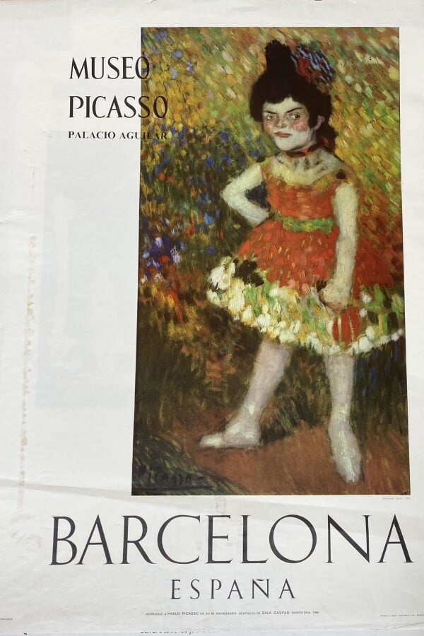 Pablo PICASSO (1881-1973) - La danseuses naine - 1901, Homenaje a Pablo Picasso…