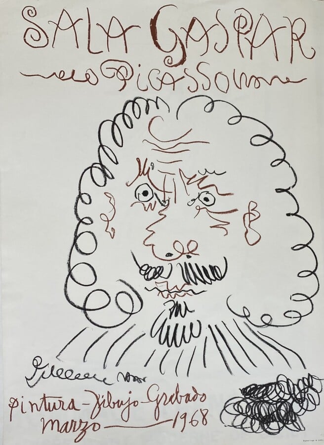 Pablo PICASSO (1881-1973) - Sala Gaspar, Pintura Dibujo Grabado Decembre - Marz…