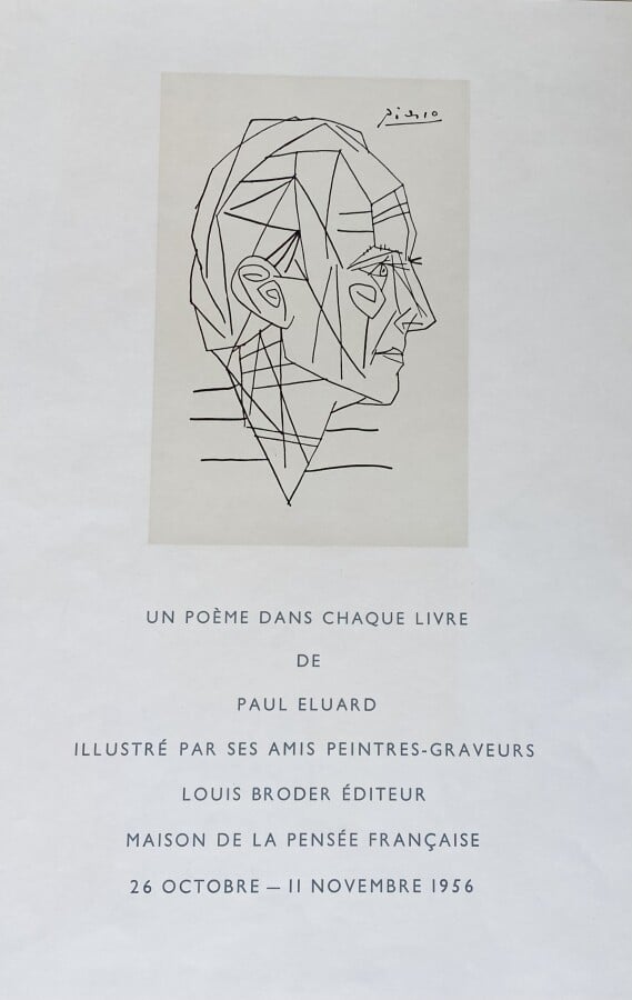 Pablo PICASSO (1881-1973) - Un Poème dans Chaque livre - Maison de la Pensée Fr…