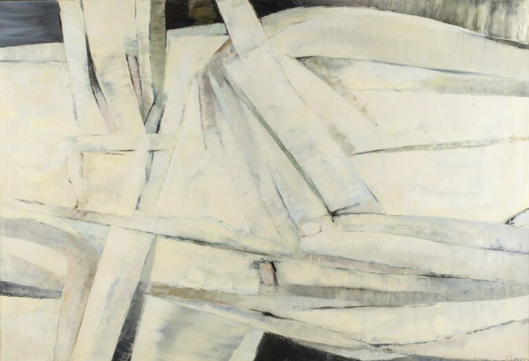 Paul HEMERY (1921-2006) - Cassure, 1972 - Huile sur toile signée en bas à droit…