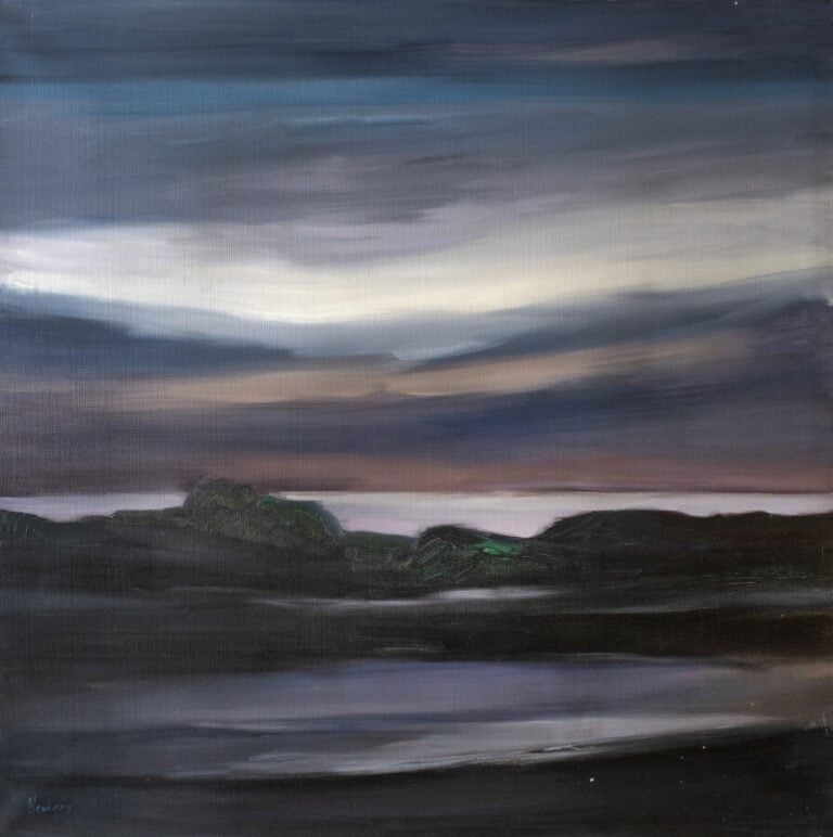 Paul HEMERY (1921-2006) - Paysage de mer - Huile sur toile, signée en bas à gau…