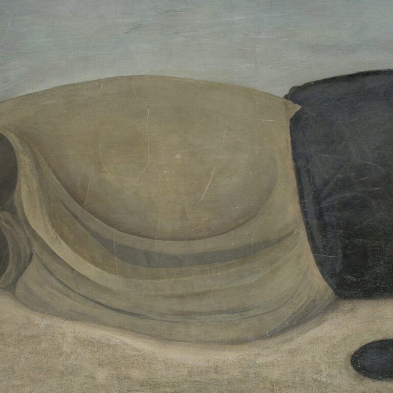 Pierre TAL COAT (1905- 1985) - Femme couchée au boulet noir, 1933, - Huile sur…