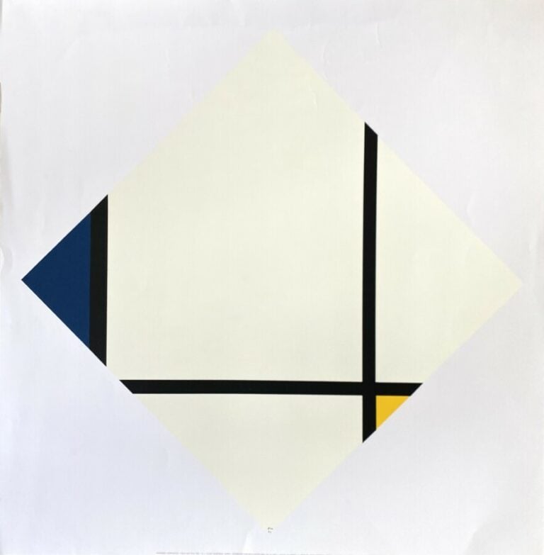 Piet MONDRIAN (1872-1944) (d'apres ) - Compositions - Ensemble de 2 sérigraphie…