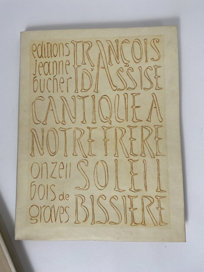 (Roger BISSIÈRE) (1886-1964) - François d'Assise, Cantique à notre frère soleil…