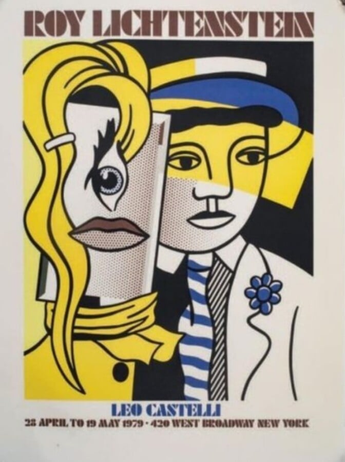 Roy LICHTENSTEIN (1923-1997) - Exposition 29 aAvril au 19 Mai 1979 - Affiche li…