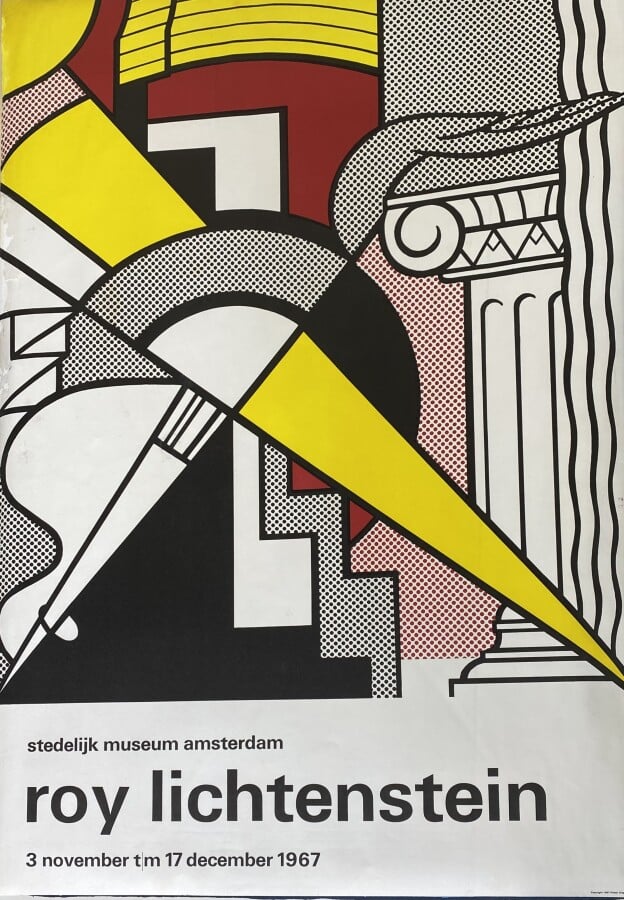 Roy LICHTENSTEIN (1923-1997) - Stedelijk Museum Amsterdam Nov-Dec 1967 - offset…