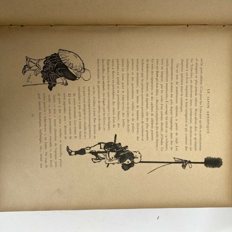 S. BING. Le Japon artistique. Documents d'arts et d'industrie. Librairie centra…