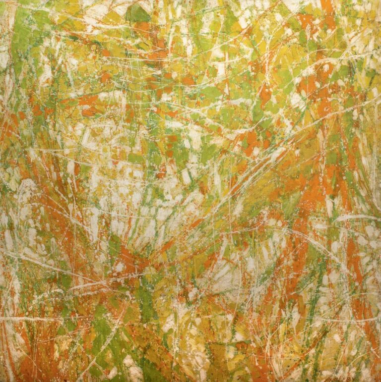 Theodore APPLEBY (1923-1985) - Abstraction - Huile sur toile, signée en bas à d…