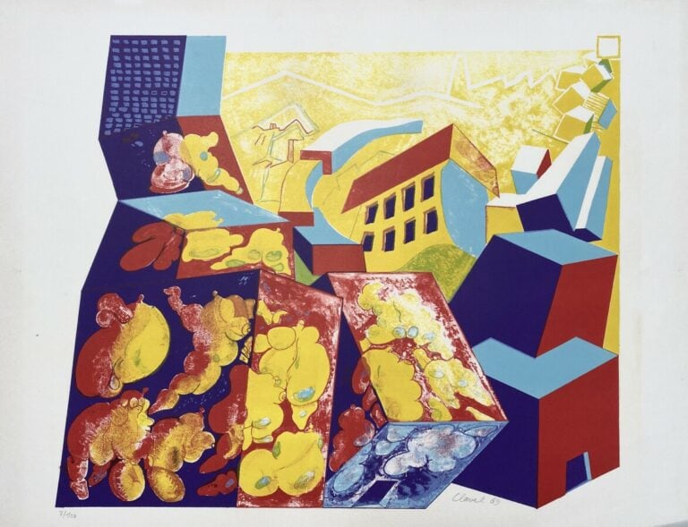 Un lot de 5 lithographies