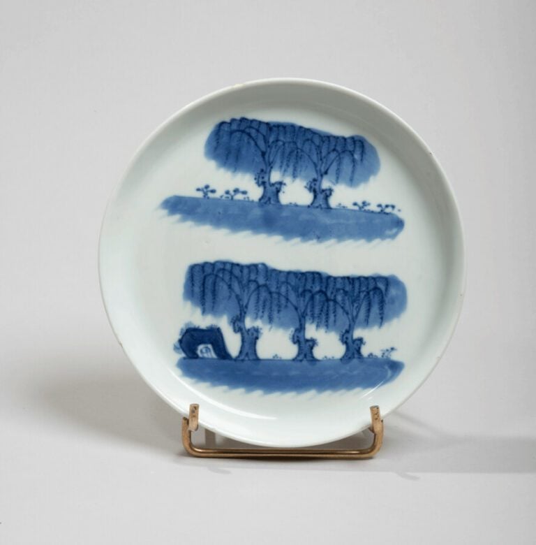 VIETNAM, Hue - XIXe siècle -Coupe en porcelaine décorée en bleu sous couverte d…