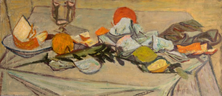 Alexandre (Sascha) GARBELL (1903-1970) Nature morte - Huile sur contreplaqué ,…