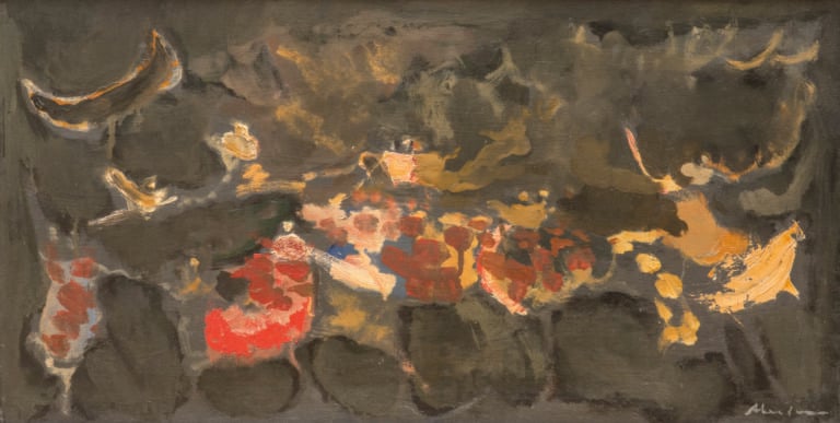 Alfred ABERDAM (1894-1963) - Scène de danse - Huile sur panneau, signée en bas…