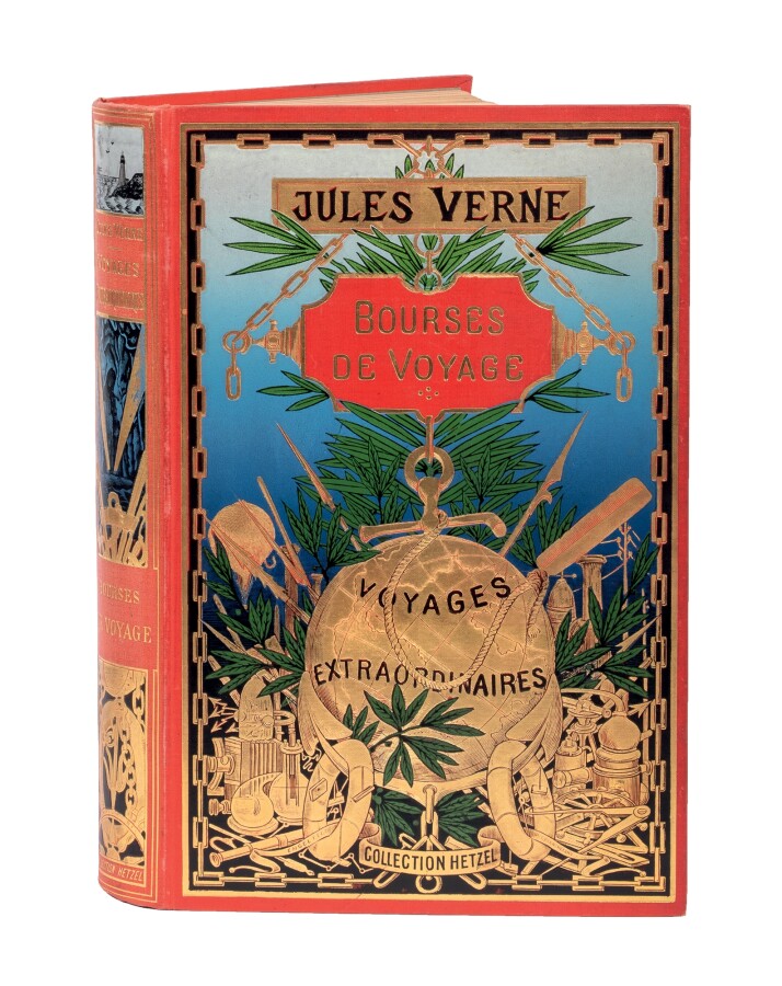 [Amériques/Antilles] Bourses de Voyage par Jules Verne. Illustrations de L. Ben…