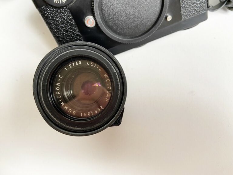 Appareil photo LEICA CL - Objectif SUMMICRON C 1 : 2 / 40 mm - Fabriqué au Japo…
