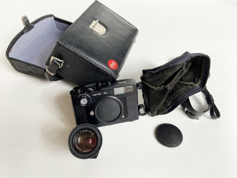 Appareil photo LEICA CL - Objectif SUMMICRON C 1 : 2 / 40 mm - Fabriqué au Japo…