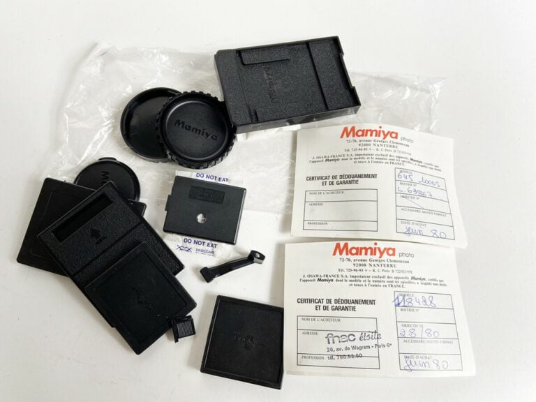Appareil photo MAMIYA - M645 1000S - Avec objectif MAMIYA SEKOR 1 : 2,8 f = 80…