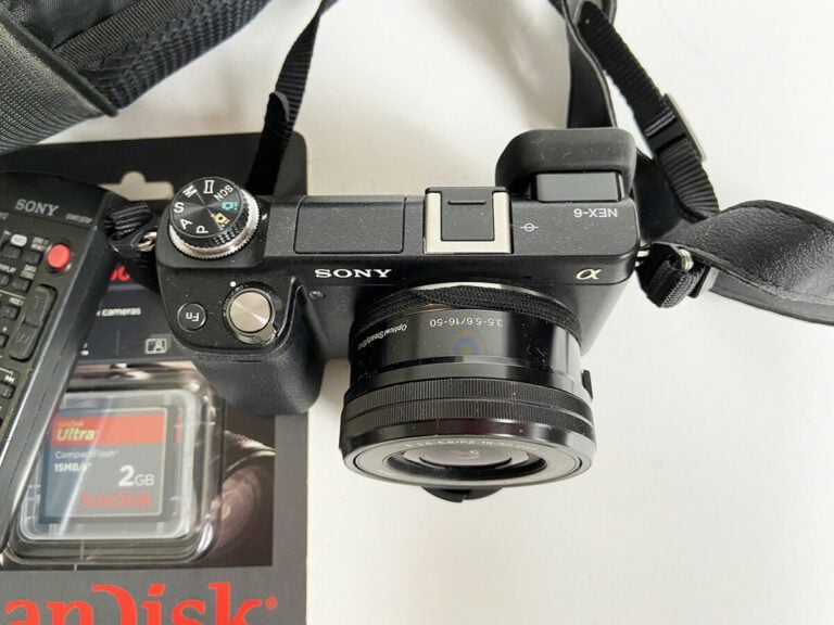 Appareil photo numérique SONY NEX-6 - avec objectif E 3,5-5,6/PZ 16-50 OSS - Ca…