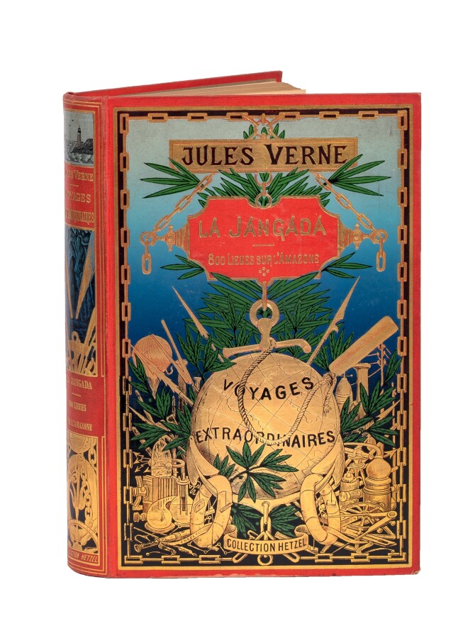 [Brésil/Pérou] La Jangada / 800 lieues sur l'Amazone par Jules Verne. Illustrat…
