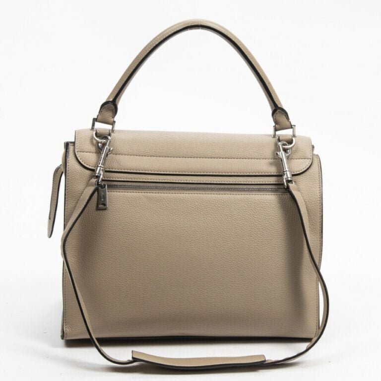 CELINE - Sac "Trapeze" MM - "Trapeze" MM bag - - Cuir grainé et daim taupe - Ta…