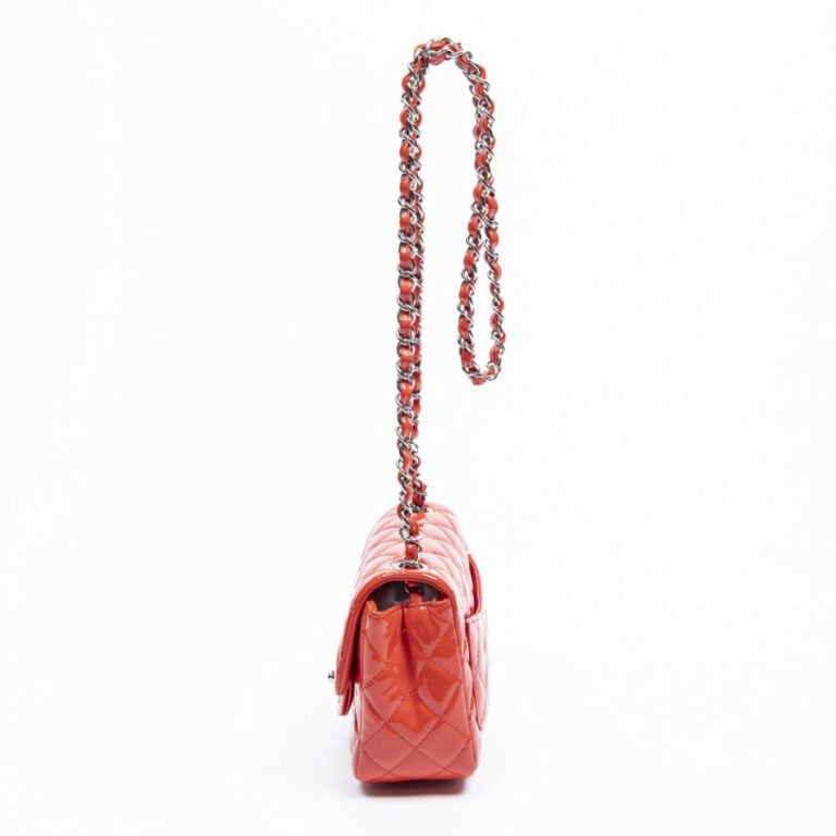 CHANEL - 2014 - Sac "Timeless" mini - "Timeless" mini bag - - Cuir verni matela…