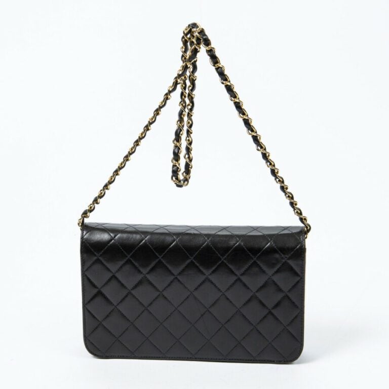 CHANEL - Circa 1997/99 - Sac "Mademoiselle" - "Mademoiselle" bag - - Cuir matel…