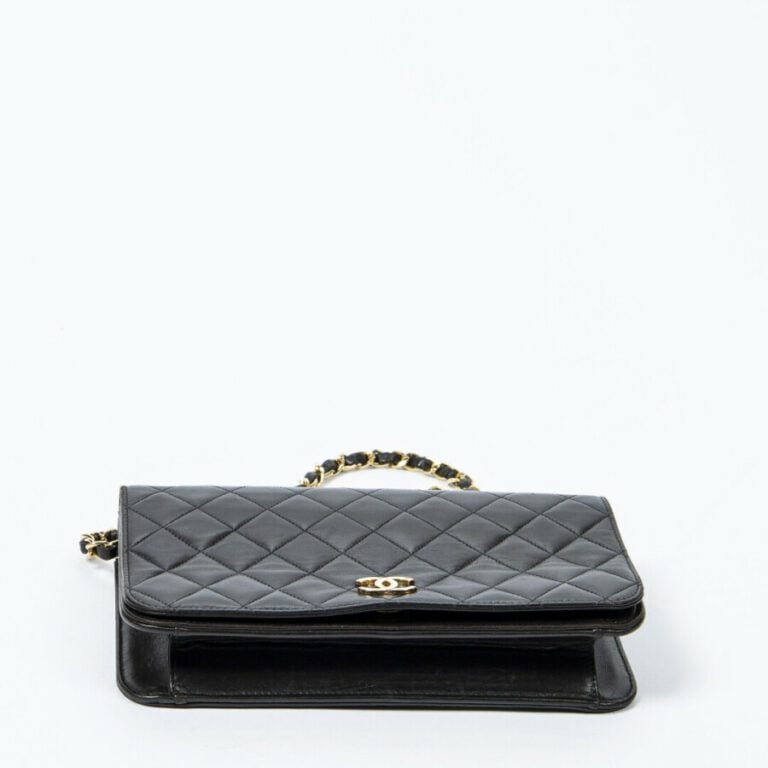 CHANEL - Circa 1997/99 - Sac "Mademoiselle" - "Mademoiselle" bag - - Cuir matel…