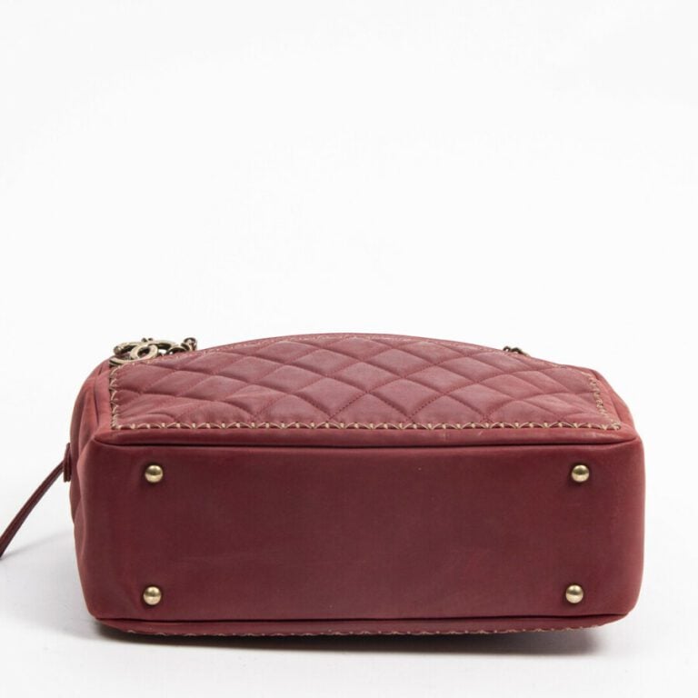 CHANEL - Circa 2015/16 - Sac - Bag - - Cuir matelassé sang de boeuf - Red quilt…