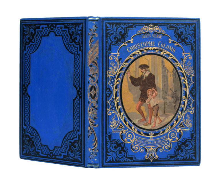 Christophe Colomb par Jules Verne. Illustrations par Benett. Paris, Éducation e…