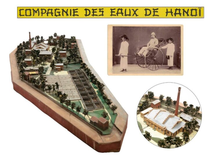 COMPAGNIE DES EAUX DE HANOI : L'USINE DE LY TUHONG KIET - Indochine, 1930 et do…